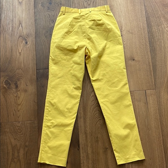 Salvatore Ferragamo Bright Yellow Pants - Picture 4 of 4